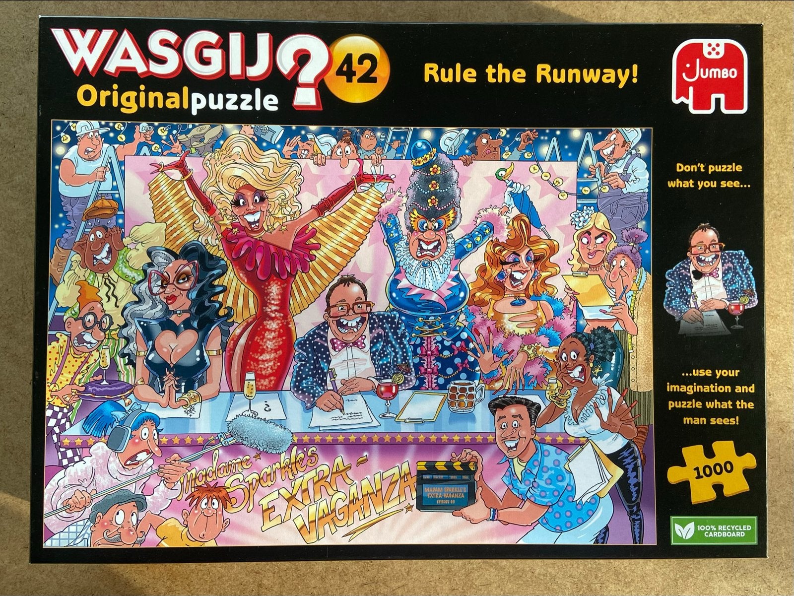 Wasgij Puzzel Collectie (1000 en 950 stukjes), Ophalen of Verzenden, Meer dan 50 stukjes, Gebruikt, 6 jaar of ouder