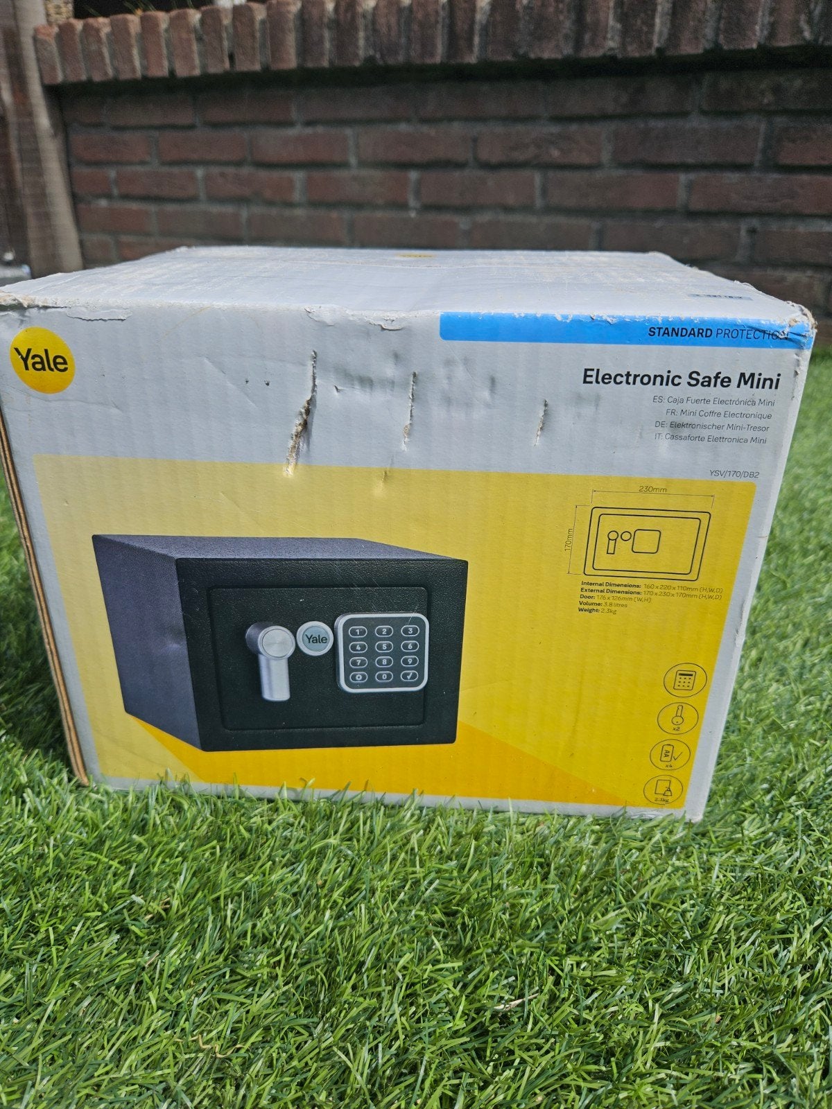 Yale Electronic Safe Mini - Nieuw in doos, Ophalen of Verzenden