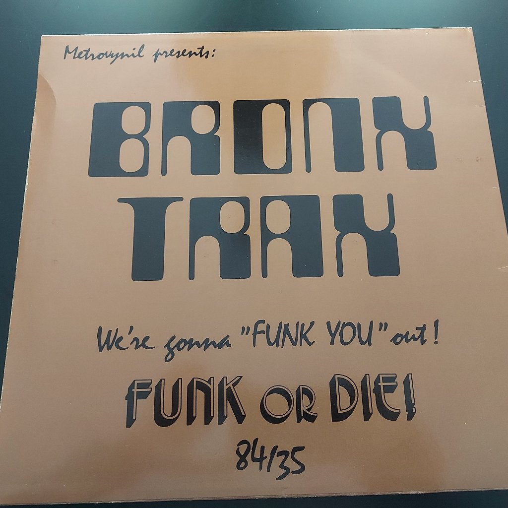 Electro /Funk LP Bronx Trax (Rood Vinyl 1984), LP, Gebruikt, Ophalen of Verzenden, 12 inch