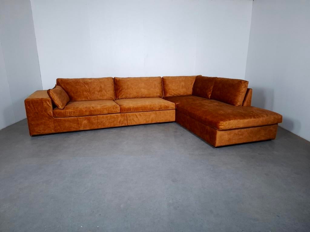 Stijlvolle XL Relax Hoekbank | GRATIS BEZORGING | Gereinigd, Huis en Inrichting, Banken | Bankstellen, Hoekbank, 300 cm of meer