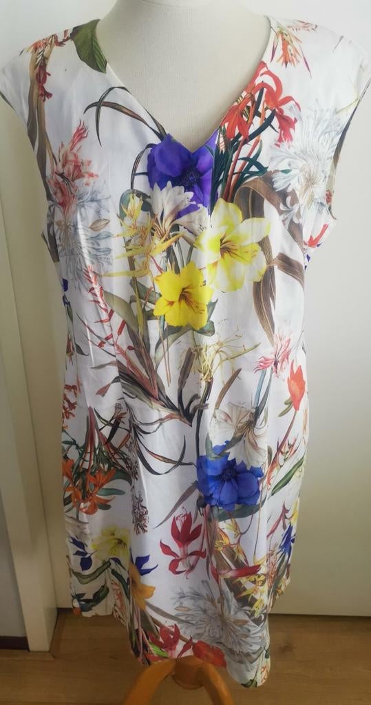 AIRFIELD zomerjurk maat 44, Kleding | Dames, Verzenden, Wit, Maat 42/44 (L), Zo goed als nieuw