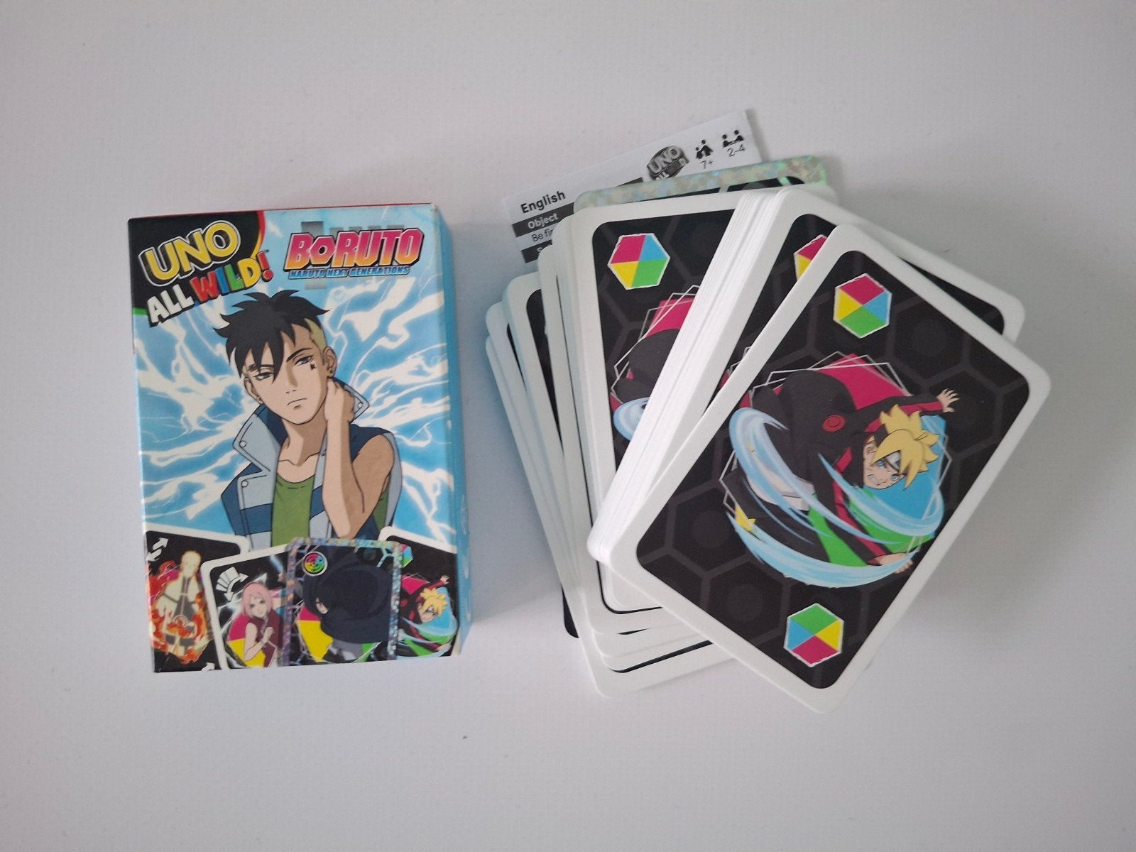 UNO All Wild Boruto Happy Meal McDonald's kaartspel, Een of twee spelers, Ophalen of Verzenden, Nieuw, McDonald's