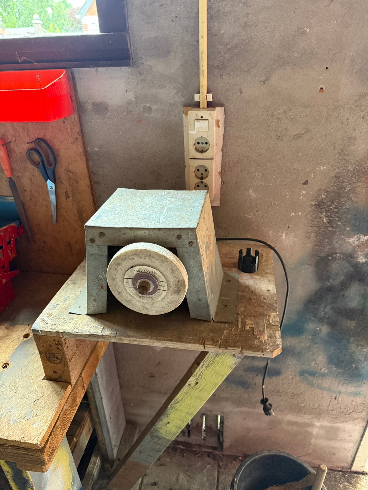 Slijpmachine voor werkbank, Ophalen, Gebruikt, Minder dan 700 watt, Werkbankslijpmachine