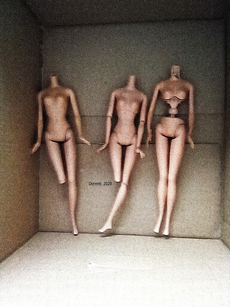 Barbie onderdelen - geen verzending  👈, Ophalen, Gebruikt, Pop