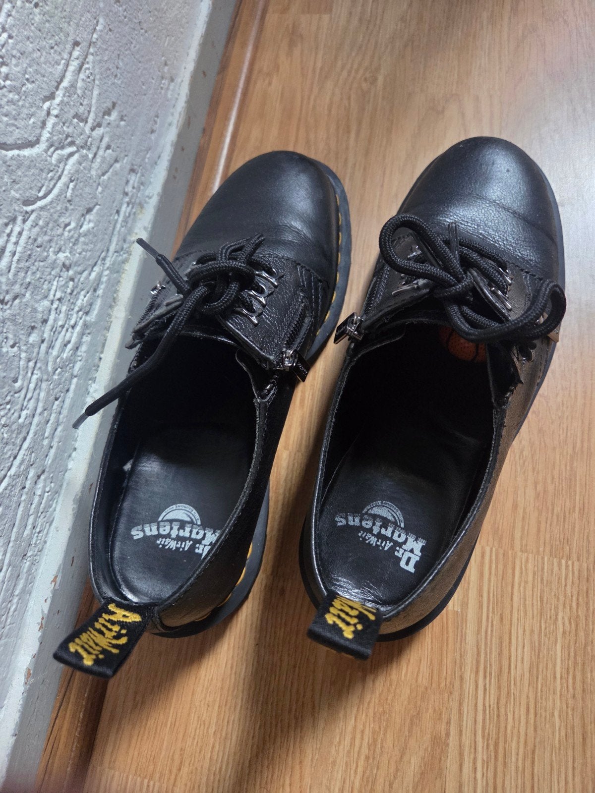 Dr. Martens 1461 Quad Zip Schoenen Zwart Maat 40, Kleding | Dames, Schoenen met lage hakken, Zwart, Ophalen of Verzenden, Dr. Martens