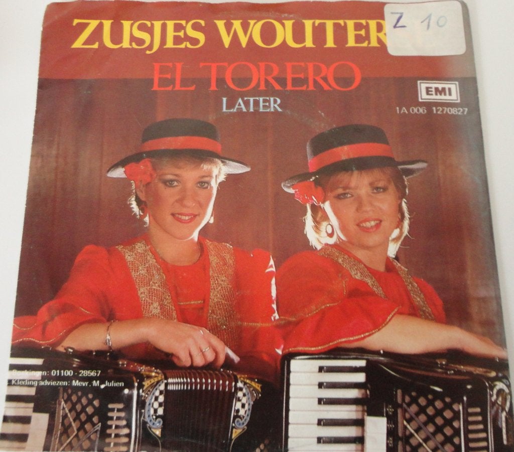 Zusjes Wouterse > EL Torero, Ophalen of Verzenden, Gebruikt, 7 inch, Nederlandstalig