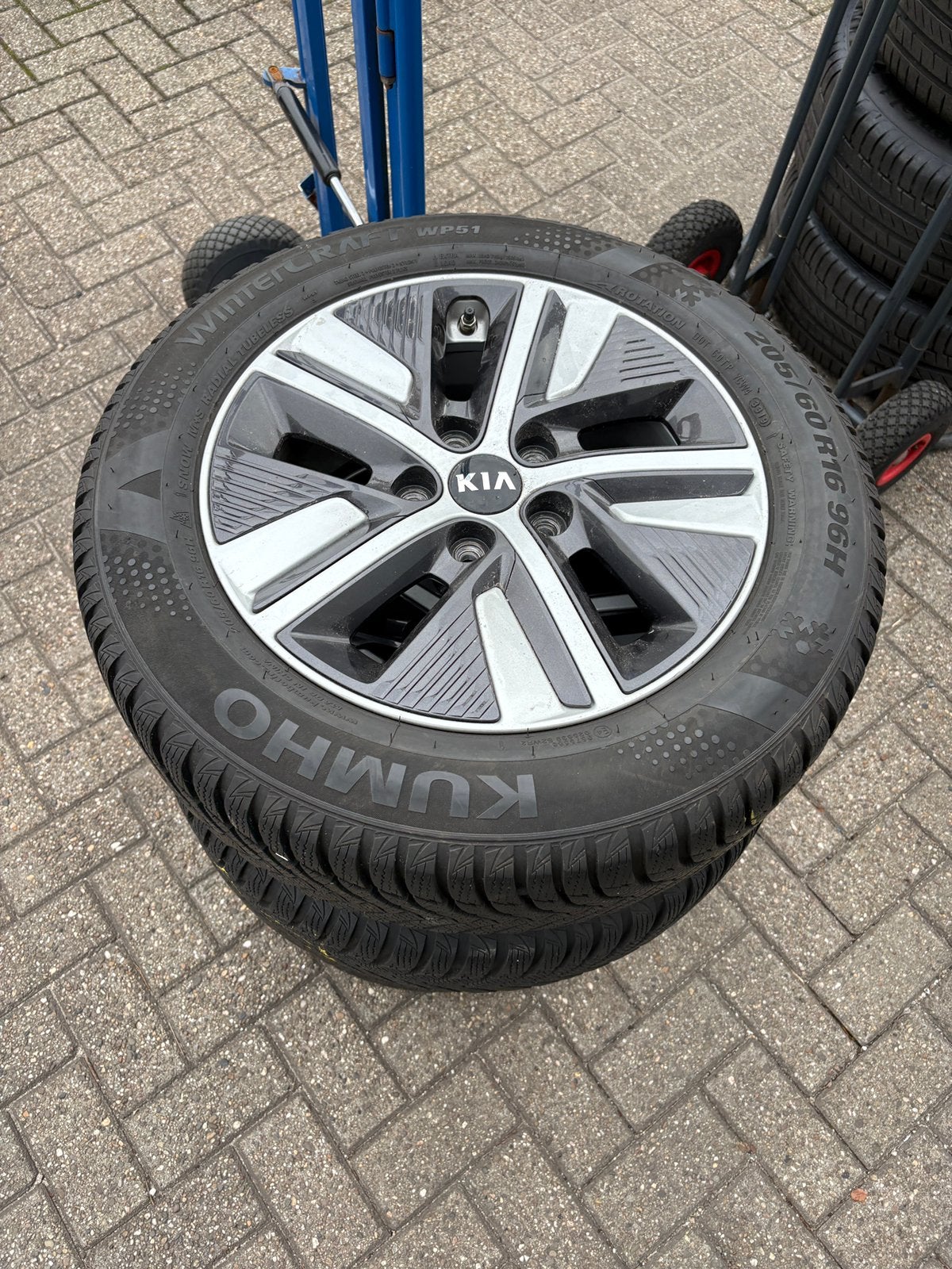 Kia niro 2021 set 16 inch, Ophalen, Kia
