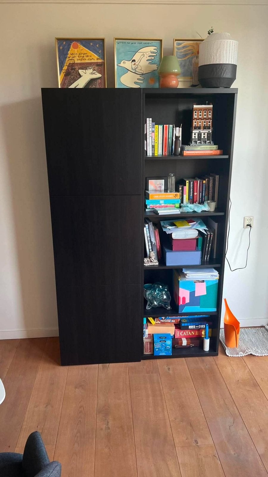 Ikea Besta boekenkast/kast (w120 x h192), Ophalen, Overige materialen, 100 tot 150 cm, Zo goed als nieuw