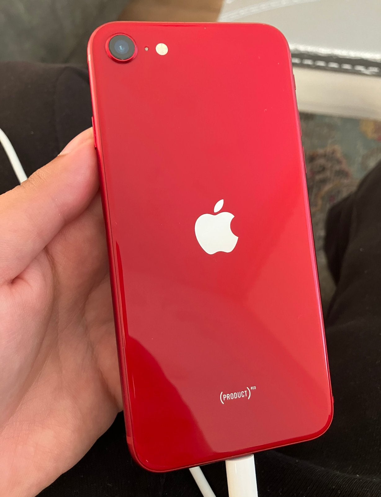 Iphone SE 2022 256GB Red zo goed als nieuw!, Telecommunicatie, Mobiele telefoons | Apple iPhone, 83 %, Zo goed als nieuw, Zonder abonnement