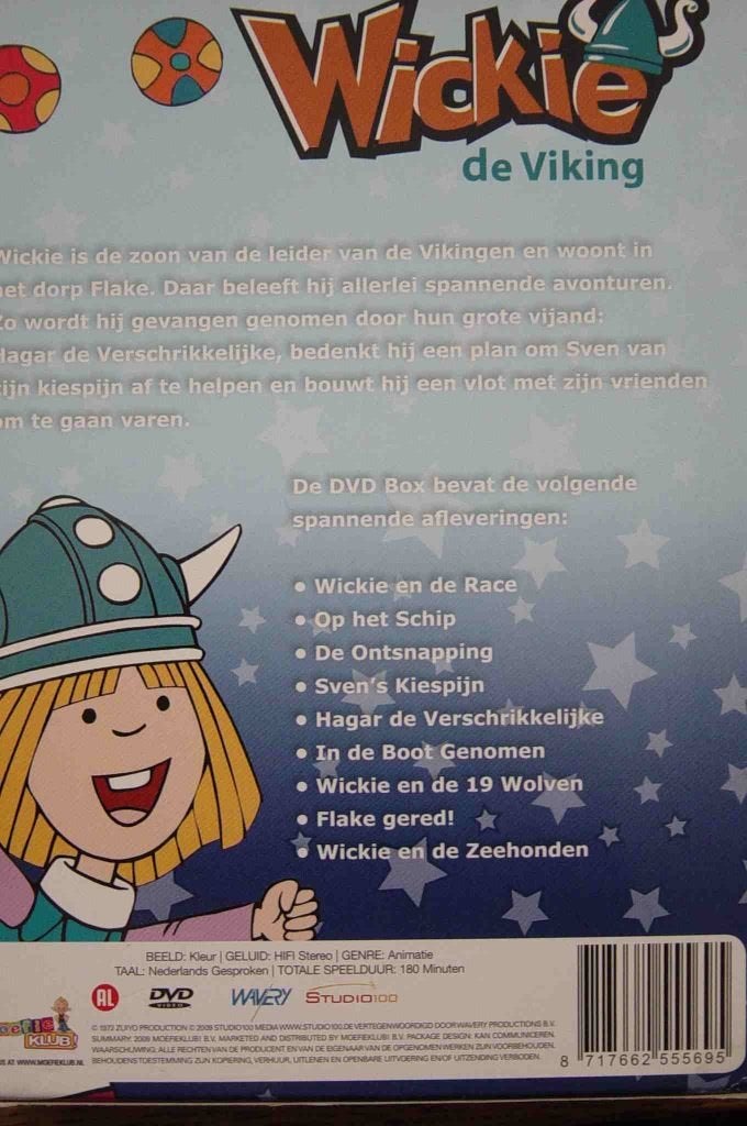 Wickie De Viking DVD 's en boeken - hoeft niet in 1 koop, Alle leeftijden, Ophalen of Verzenden, Zo goed als nieuw