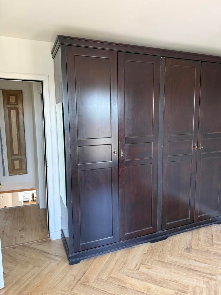 Houten kast - gratis ophalen, Ophalen, Met deur(en), Gebruikt, 200 cm of meer