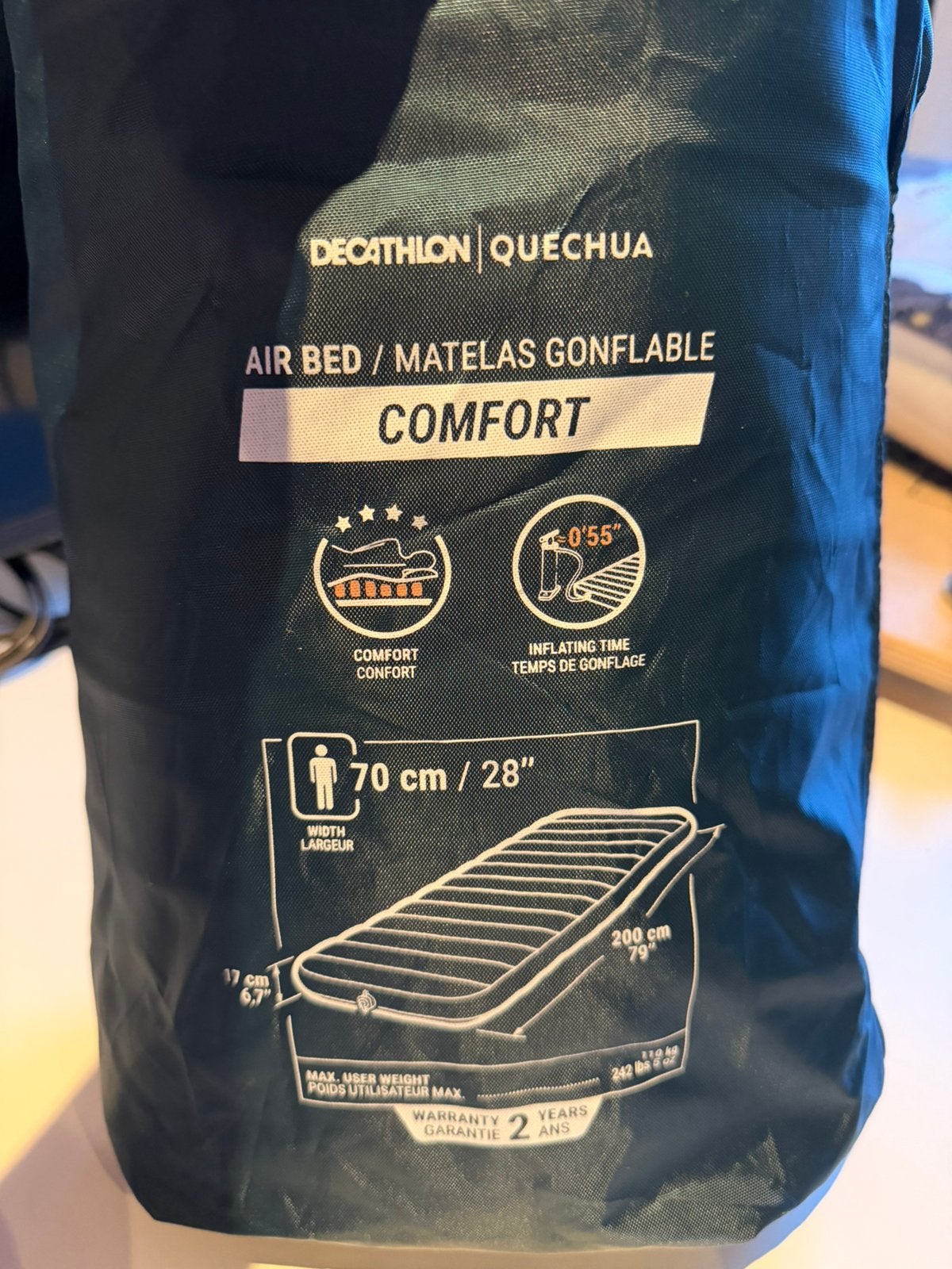 Inflatable matress, Ophalen, Zo goed als nieuw