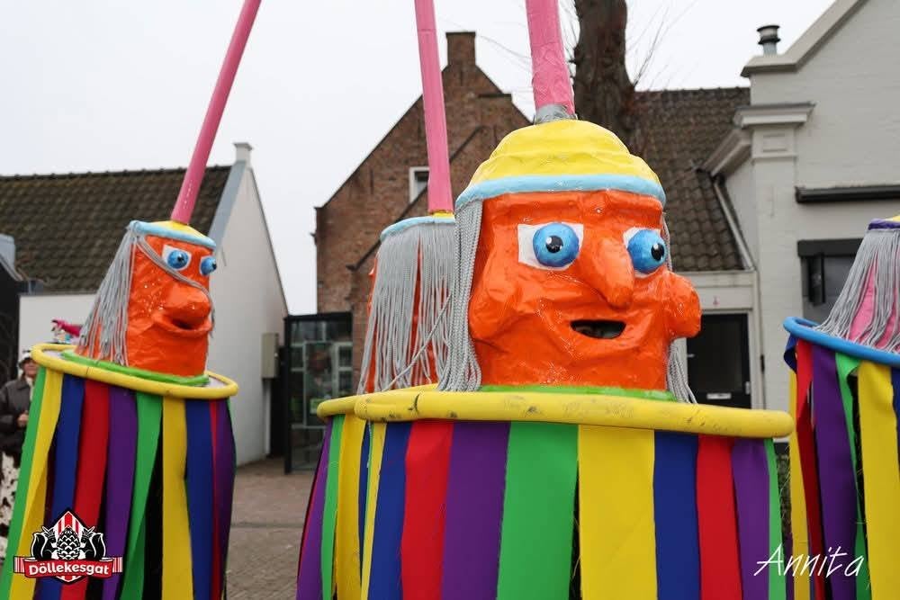 Dweilkoppen, Ophalen, Carnaval, Maat 46/48 (XL) of groter, Accessoires