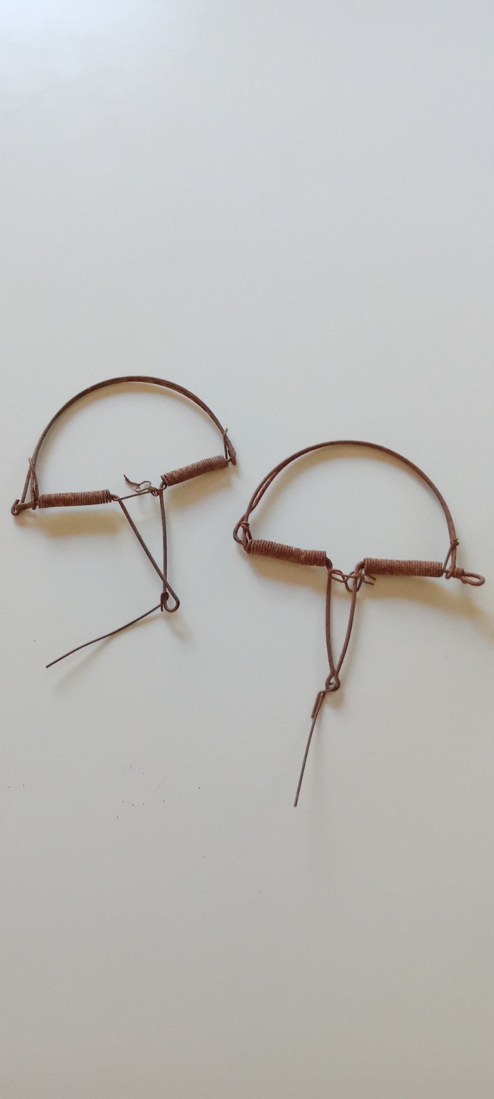 2 Oude klemvalletjes., Ophalen of Verzenden