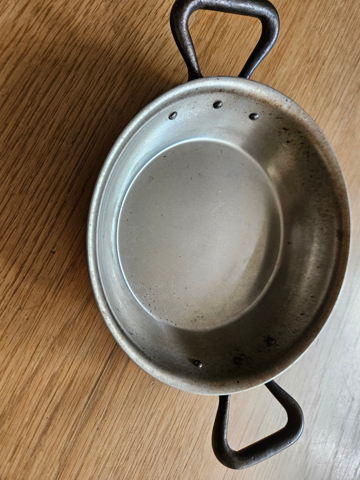 Koperen pan met handvatten. Falk, Met handvatten, Ophalen of Verzenden, Kookpan, Koper