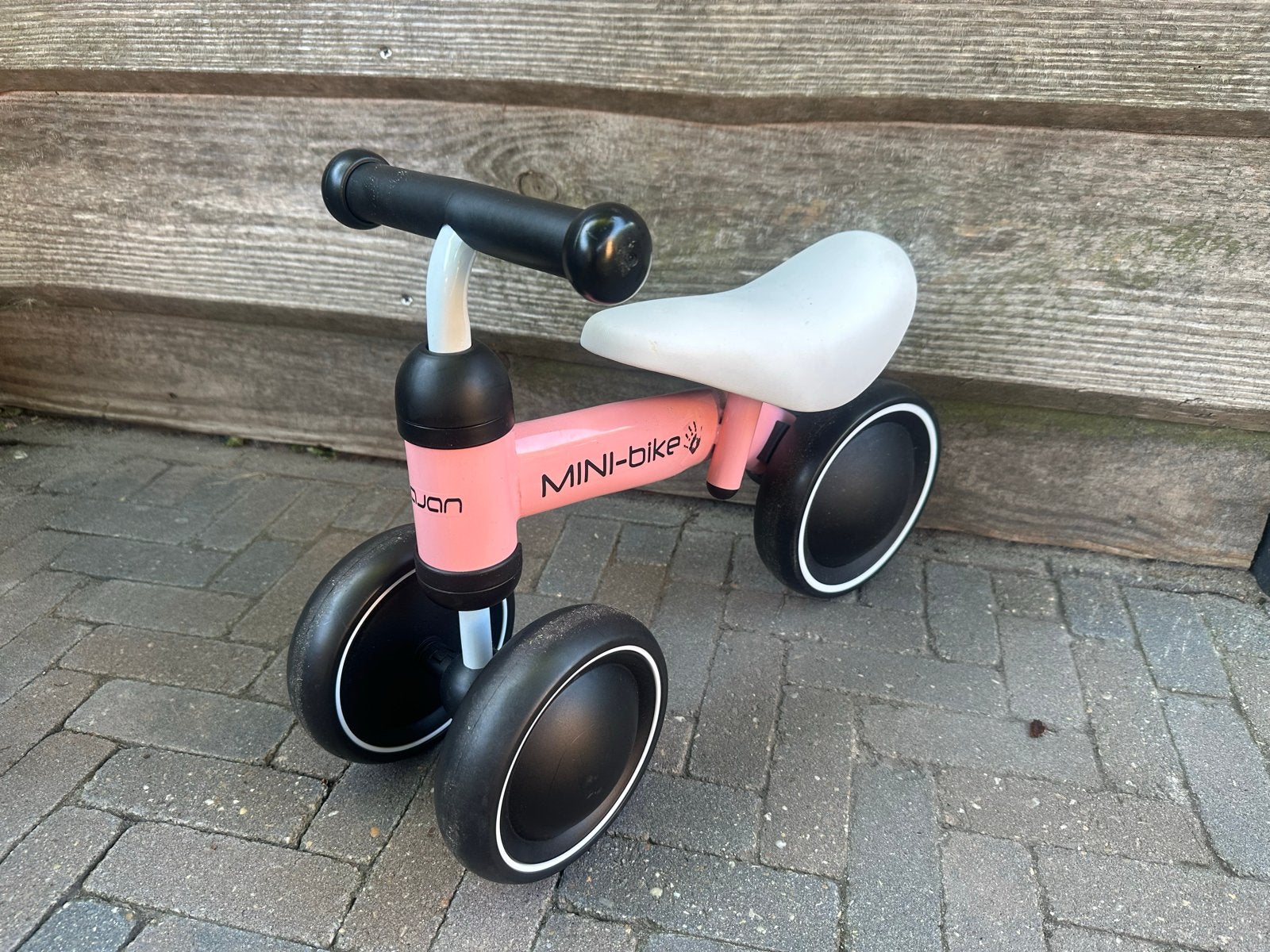 Roze Mini-bike loopfiets voor baby's, Ophalen, Zo goed als nieuw, Loopfiets