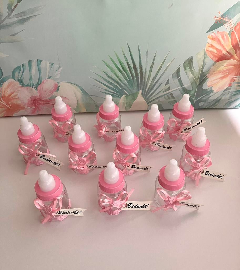Baby shower ~ kraamcadeau baby flesjes, Ophalen of Verzenden, Zo goed als nieuw, Kraamcadeau