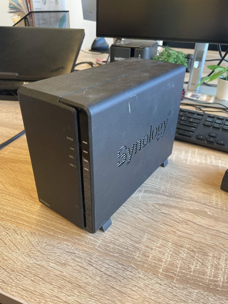 Synology DS216play 16TB Nas, Computers en Software, NAS, Ophalen, Zo goed als nieuw