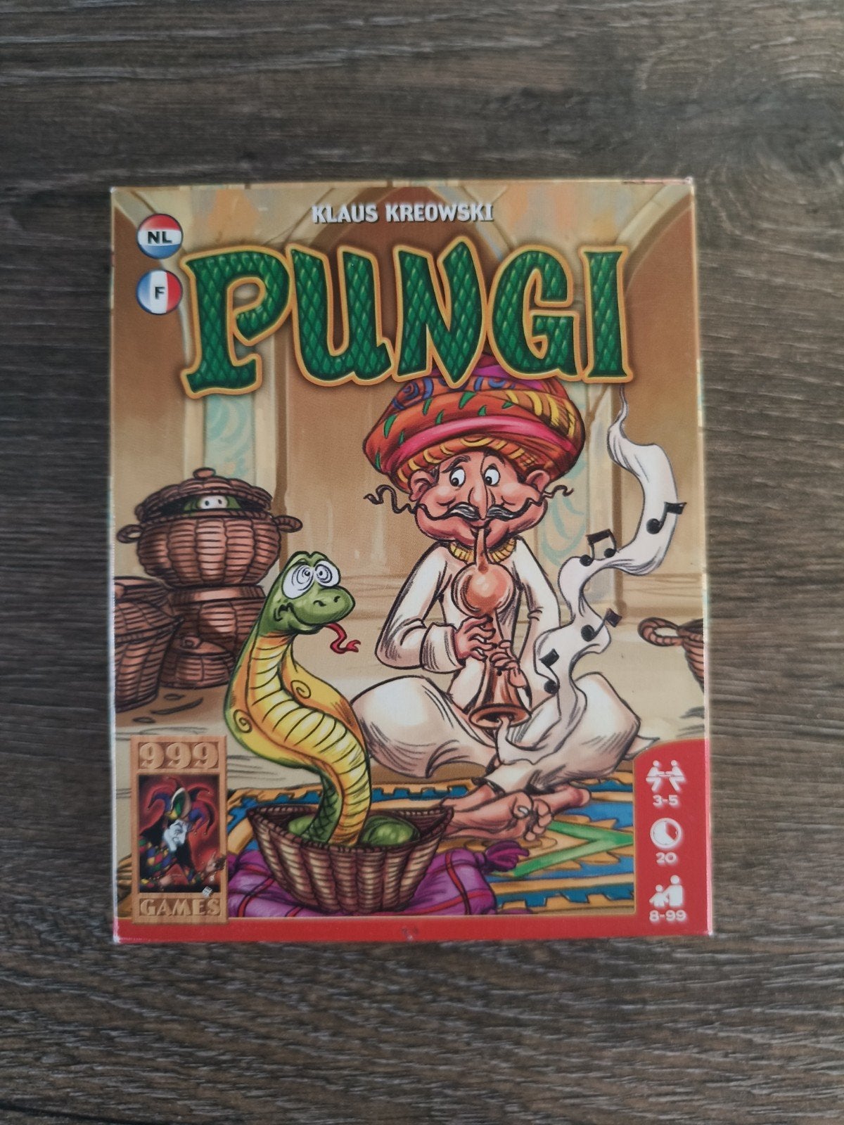 999 Games Pungi, Hobby en Vrije tijd, Ophalen of Verzenden