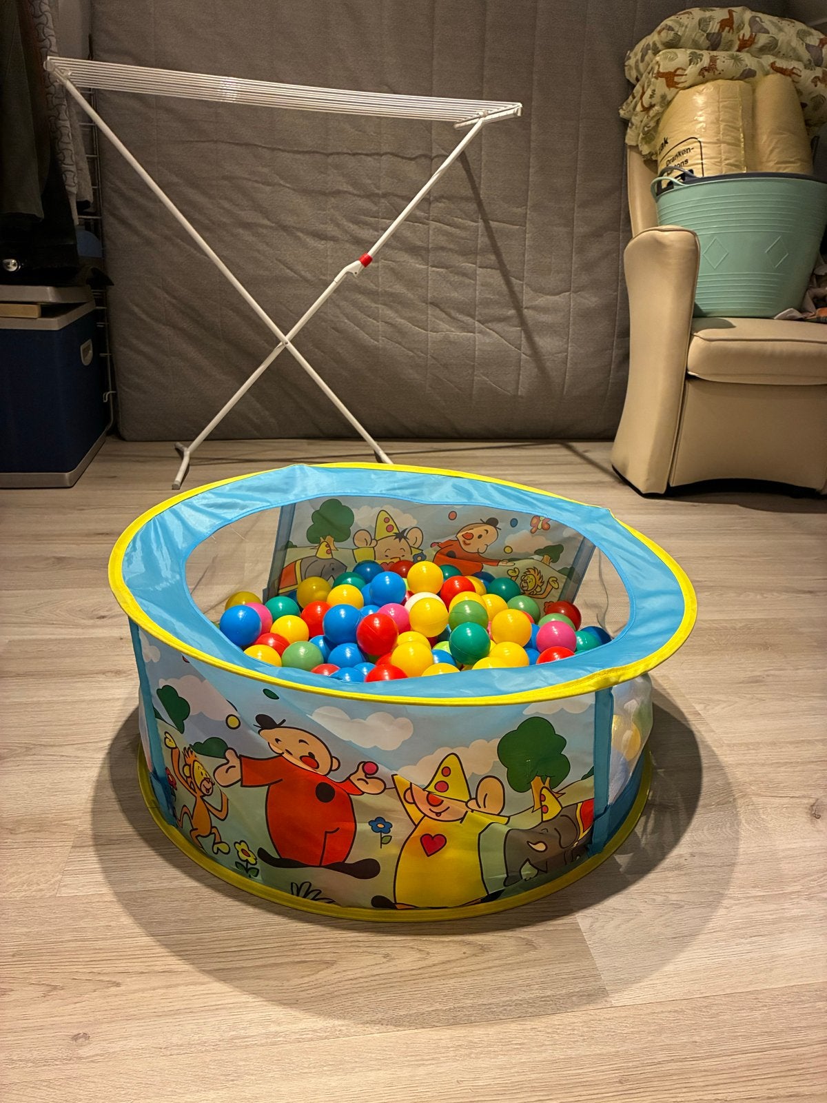 Ballenbak Bumba met ballen, Ophalen, Gebruikt, Jongen of Meisje