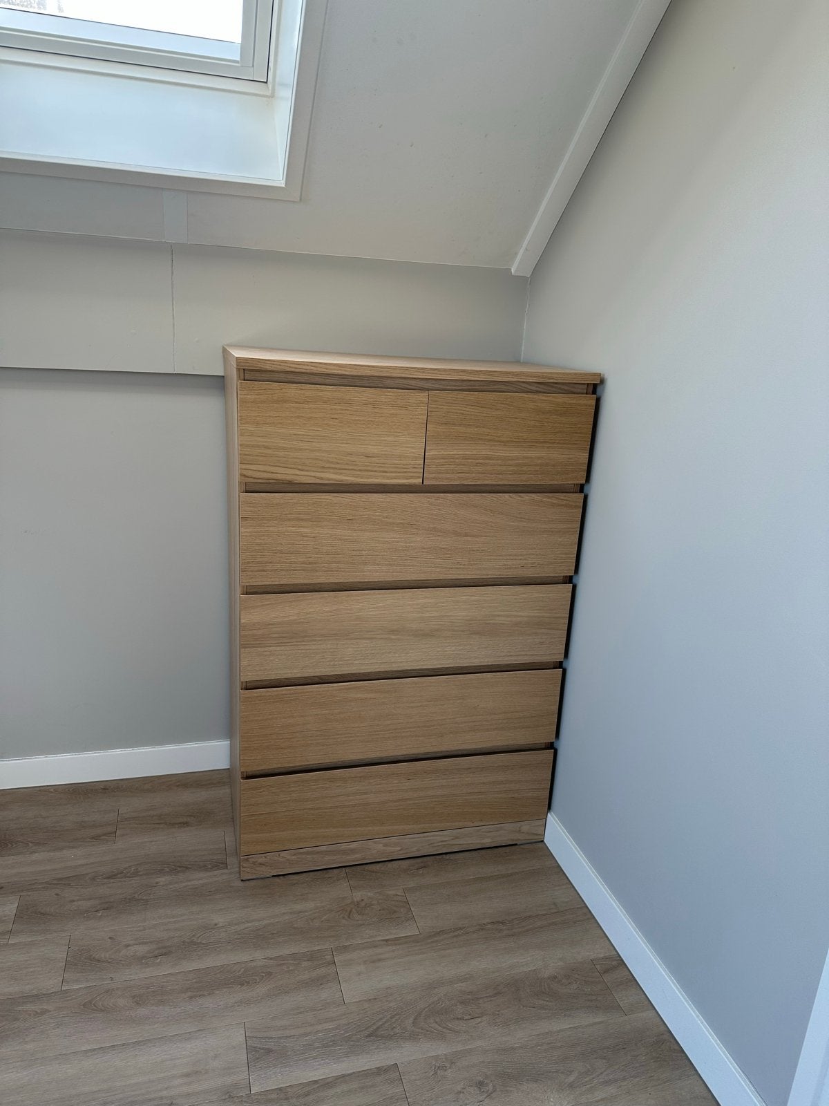 IKEA MALM ladekast met 6 lades - Zo goed als nieuw, 5 laden of meer, Ophalen, Zo goed als nieuw