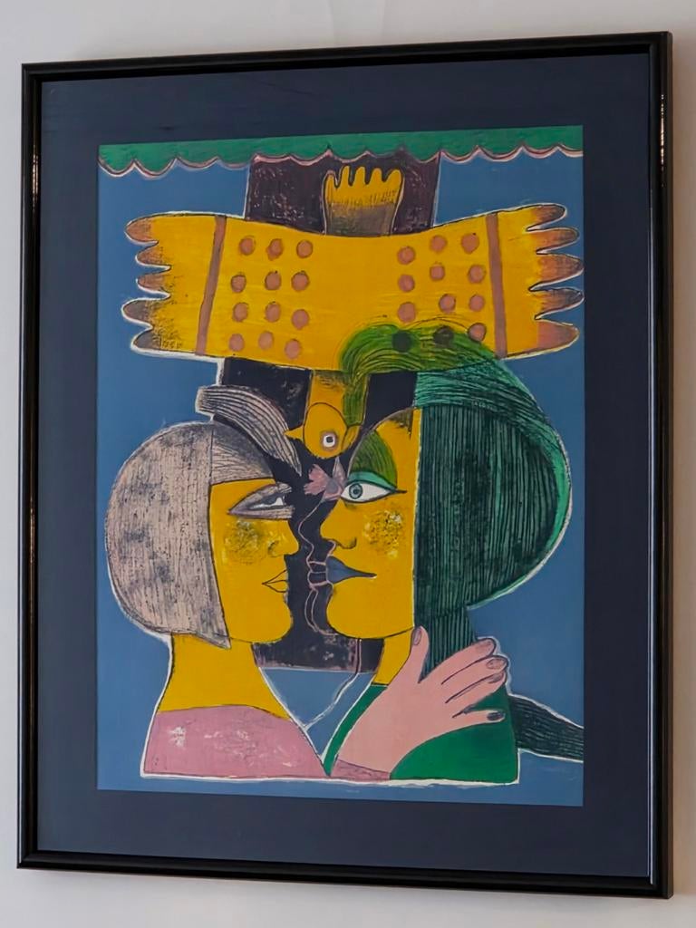 Corneille - La Femme - 37/150 - 1981 Handgesigneerd, Antiek en Kunst, Kunst | Litho's en Zeefdrukken, Ophalen of Verzenden