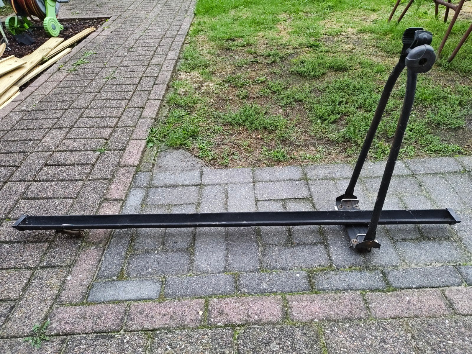 Fietsendrager voor dakmontage, Ophalen, Gebruikt