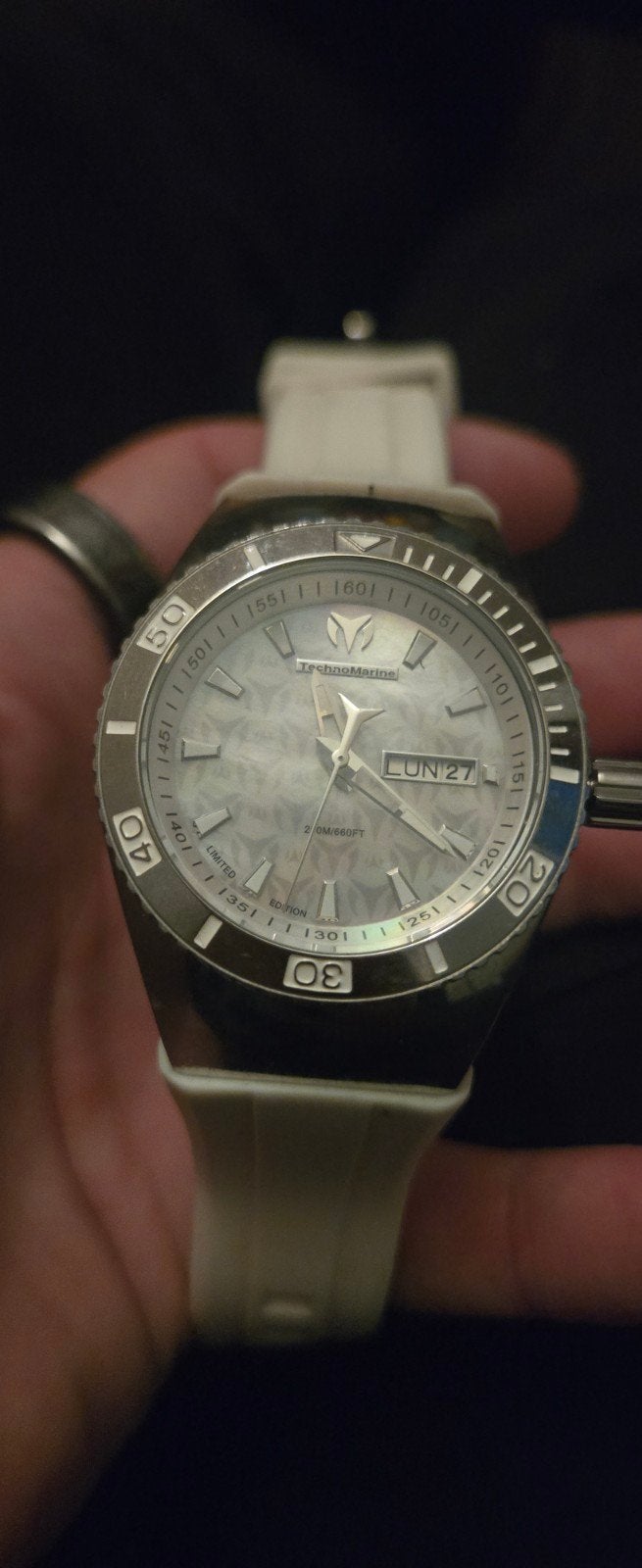 TechnoMarine Cruise Monogram horloge - Nieuwe batterij nodig, Sieraden, Tassen en Uiterlijk, Overige merken, Overige materialen