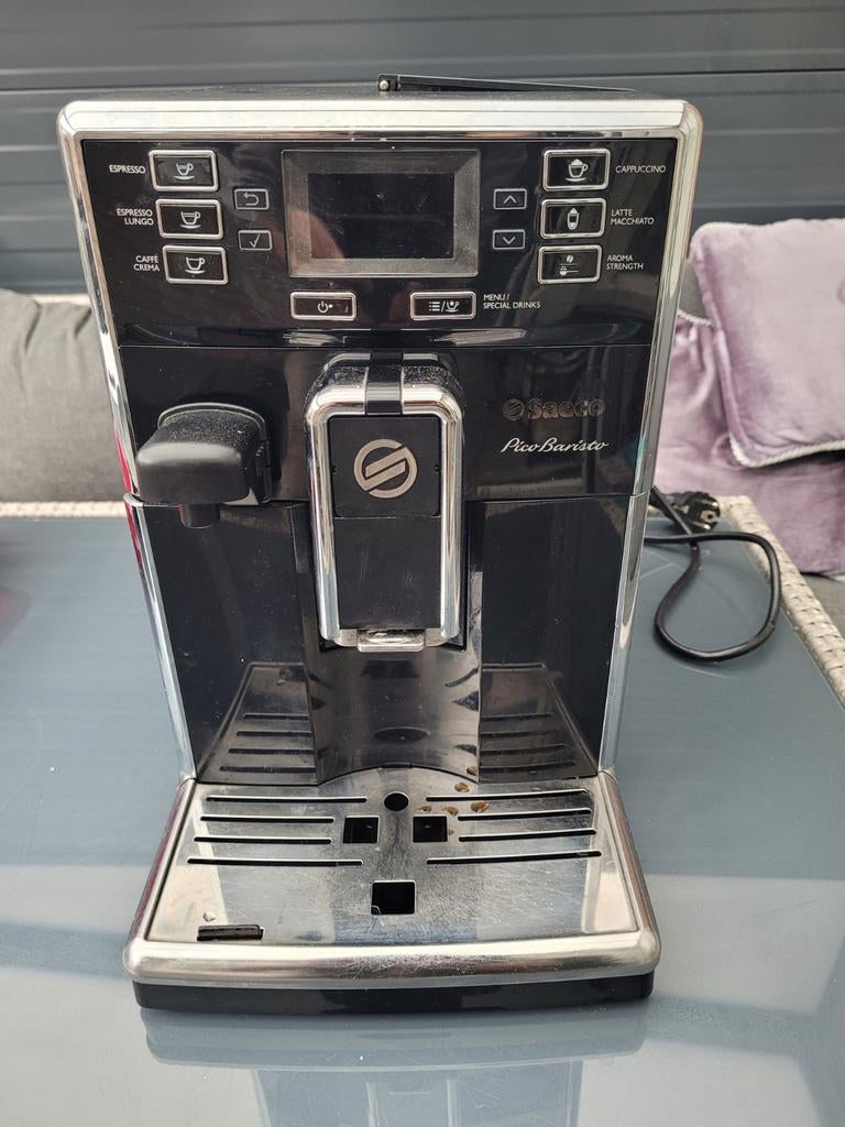 Saeco PicoBaristo Koffiemachine - Gebruikt, Witgoed en Apparatuur, Koffiezetapparaten, Gebruikt, Koffiemachine, 4 tot 10 kopjes