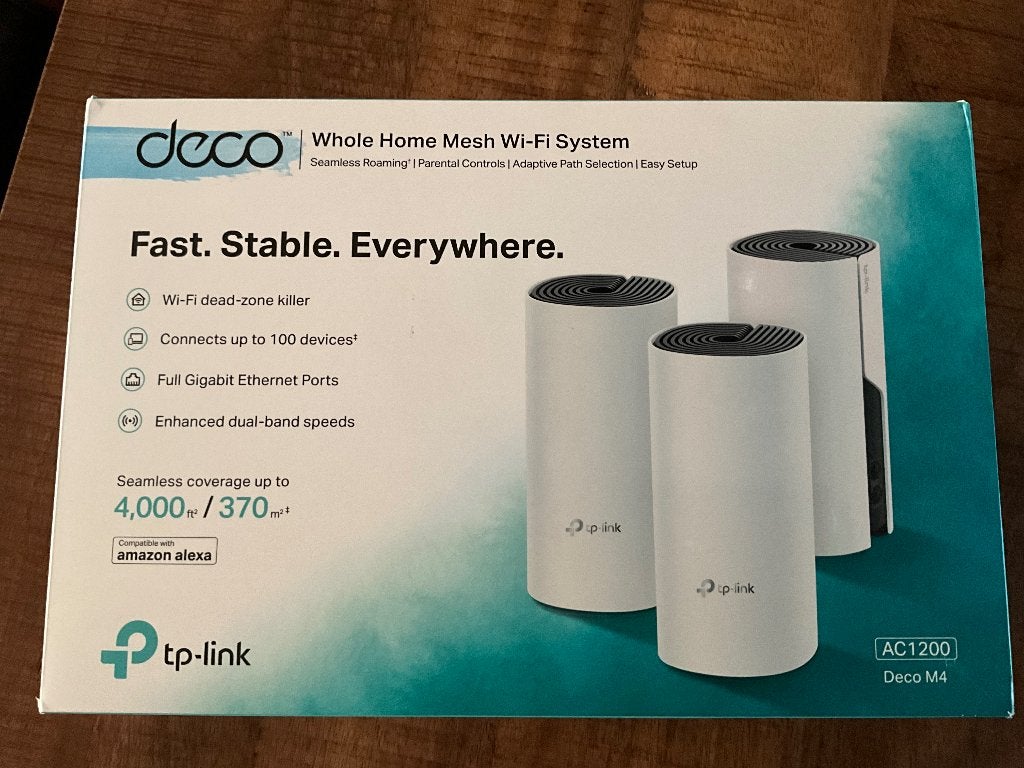 Tp link ac 1200 Deco M4, Ophalen of Verzenden, Zo goed als nieuw, TP-Link Deco