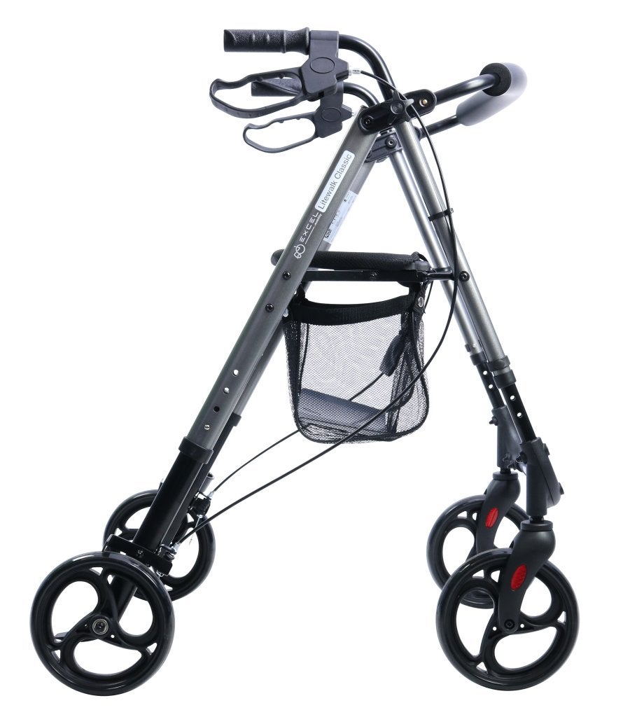 Rollator Litewalk lichtgewicht inklapbaar aanbieding, Ophalen of Verzenden, Opvouwbaar, Zo goed als nieuw