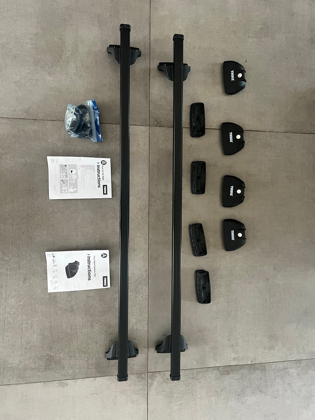 Thule Rapid System 753 dakdragerset met kit 3069, Ophalen, Nieuw