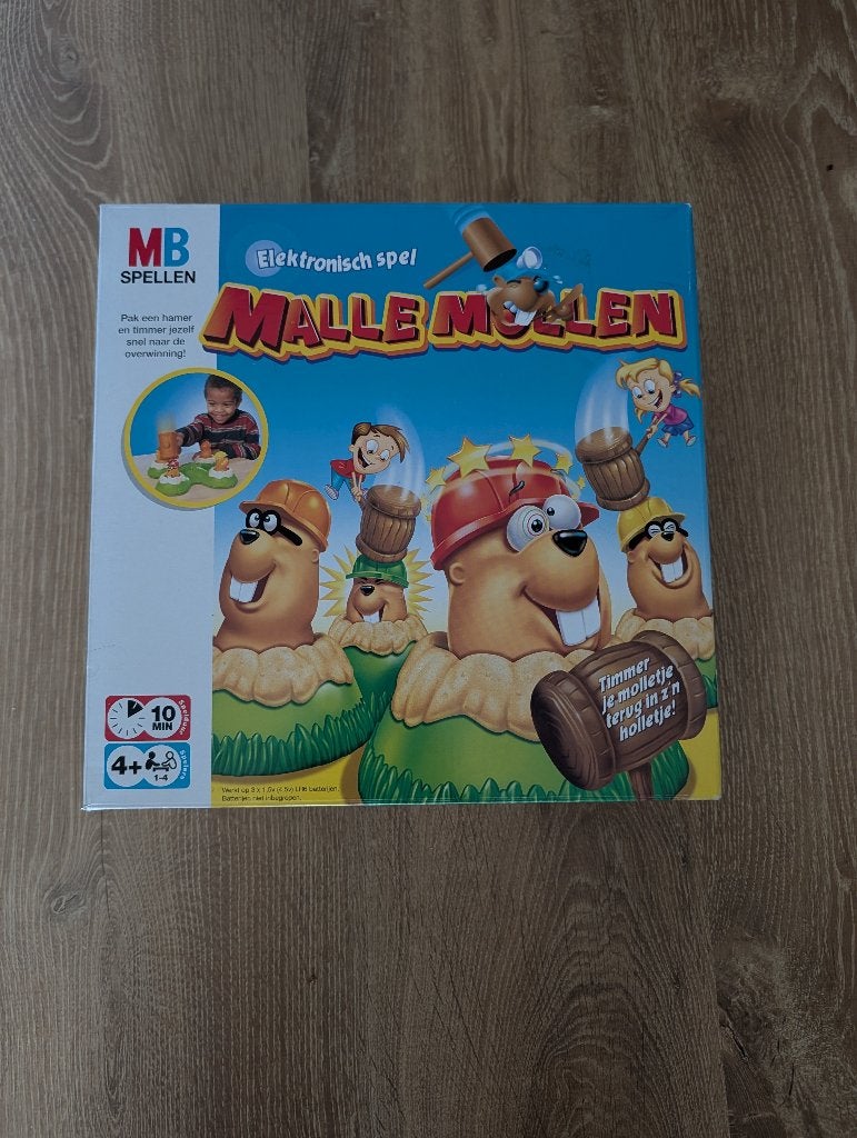 Malle Mollen - MB-Spellen (nieuw), Ophalen of Verzenden, Nieuw, MB Spellen
