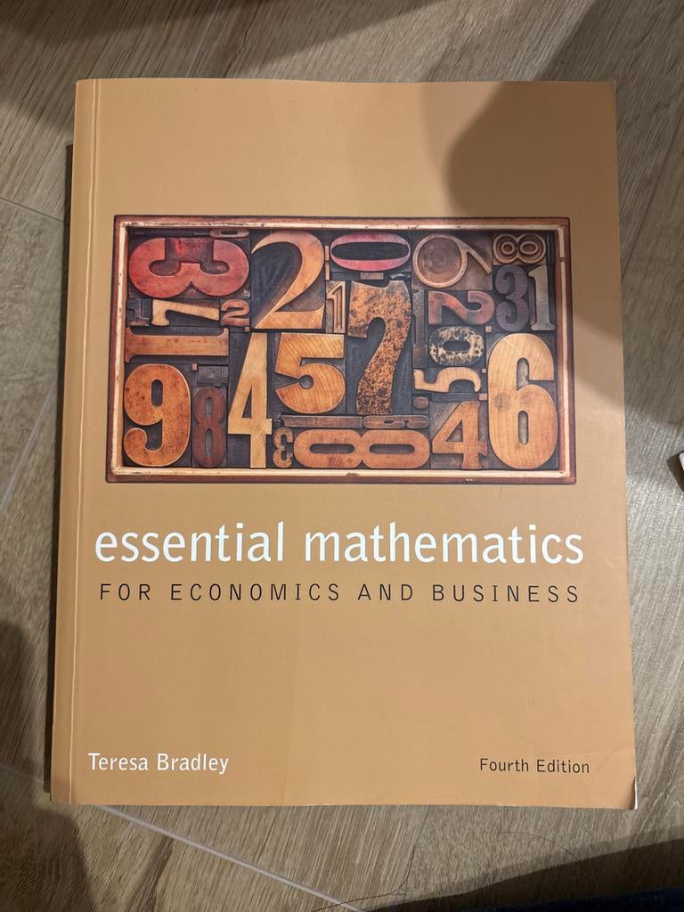 Essential Mathematics for Economics and Business, Ophalen of Verzenden, Gamma, Nieuw, WO