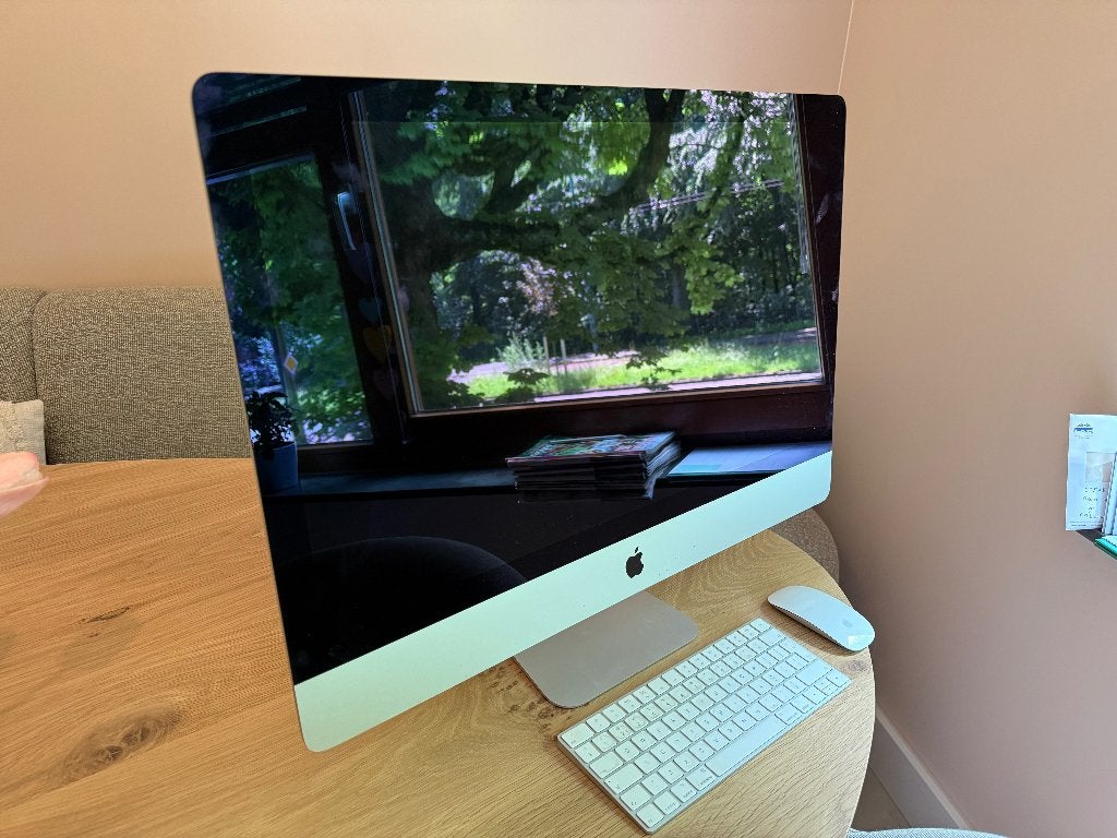 Imac 27 inch Retina 5k, Ophalen, Gebruikt, HDD en SSD, 8 GB