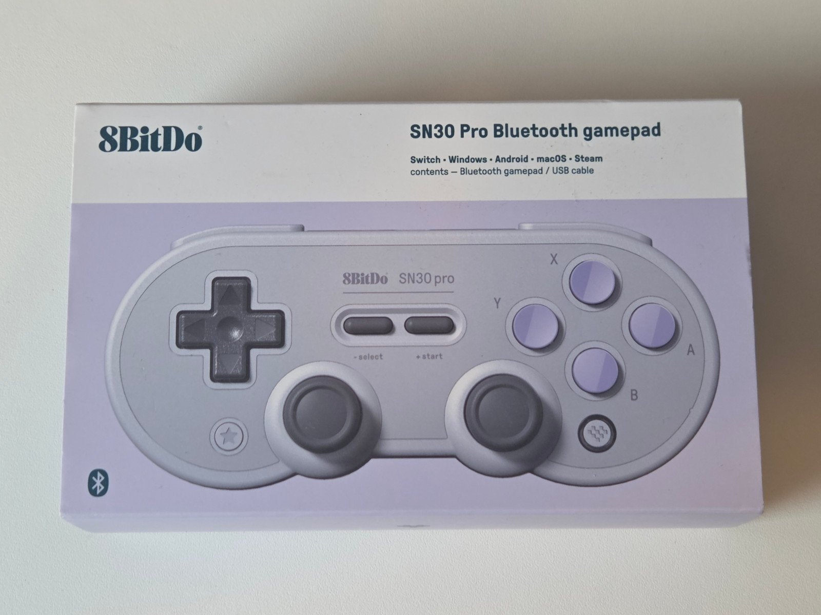 8BitDo SN30 Pro Bluetooth Gamepad -  Nieuw, Nintendo, Nieuw, Ophalen of Verzenden, 8BitDo