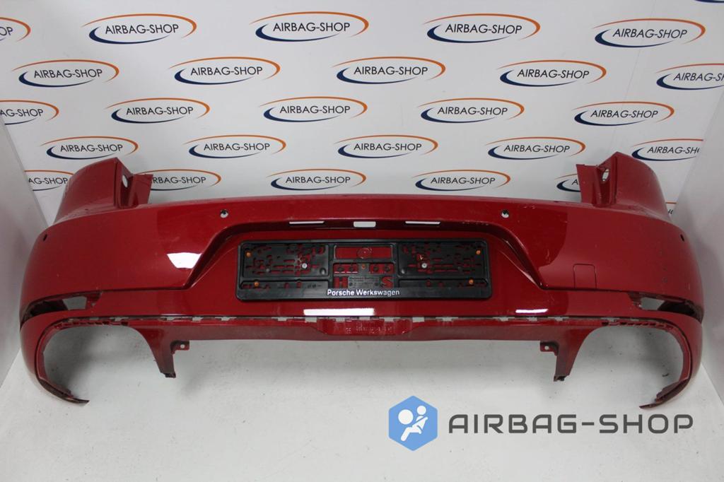 Porsche Macan Achterbumper 95B807421L LM3C Karminrot, Gebruikt, -, -, Porsche