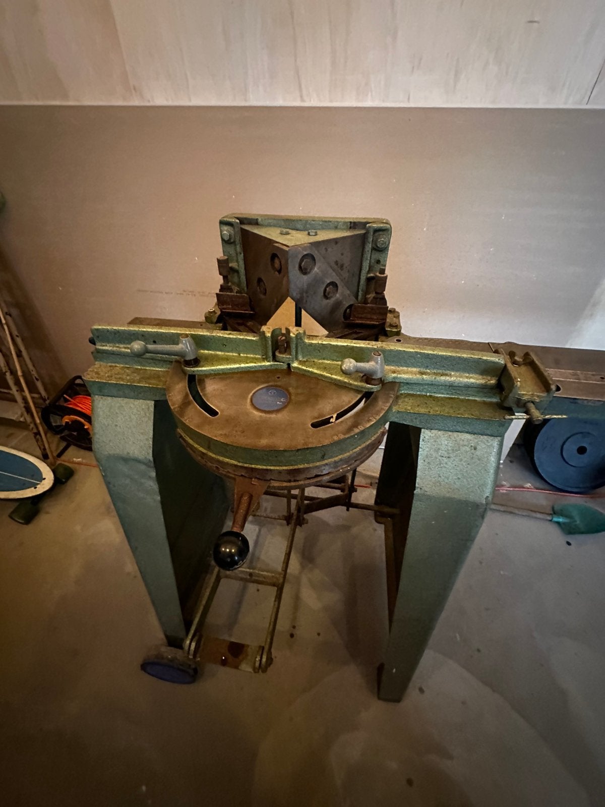 Verstekstans, Doe-het-zelf en Verbouw, Gereedschap | Zaagmachines, Ophalen, Gebruikt, 70 mm of meer, Overige typen