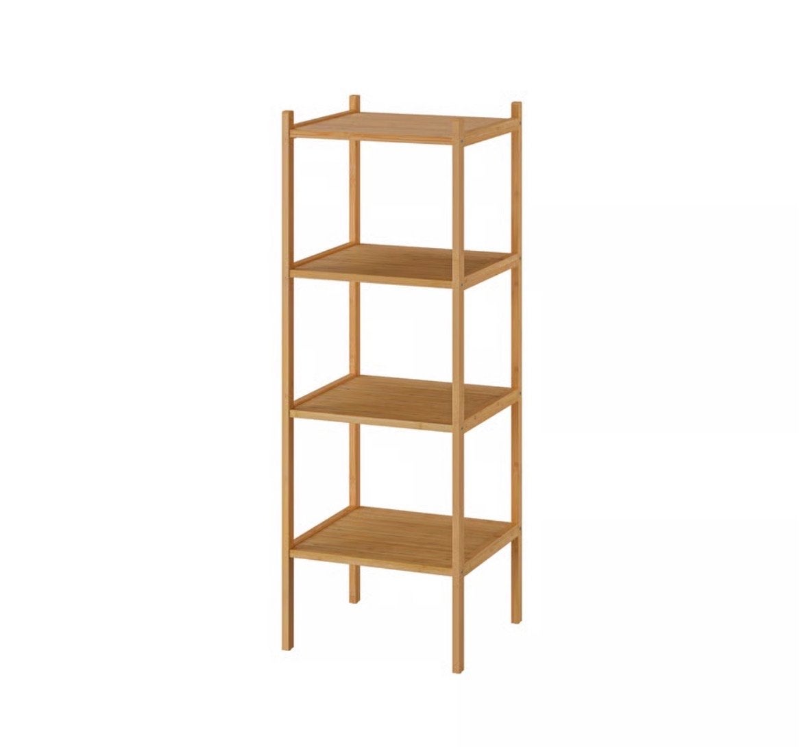 Ragrund IKEA stellingkast 4 planken, Ophalen of Verzenden, Gebruikt