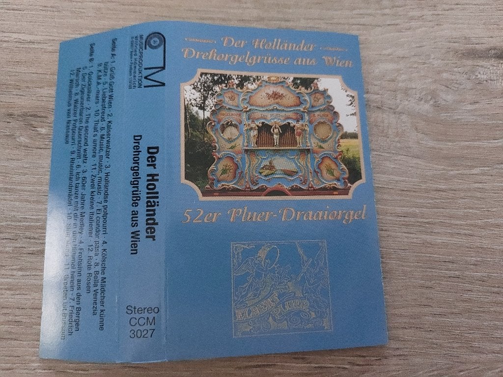 DER HOLLÄNDER - DREHORGELGRÜSSE AUS WIEN (MC), Overige genres, 1 bandje, Ophalen of Verzenden, Zo goed als nieuw
