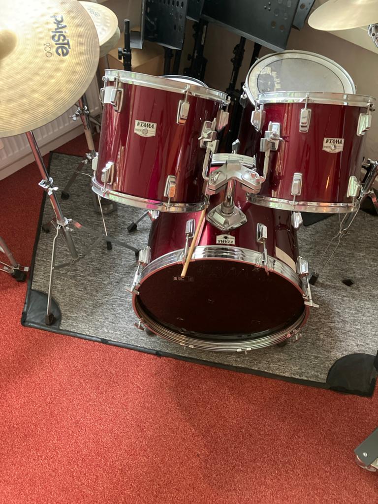 Tama Swingstar Drumstel - Compleet met bekkens, Ophalen, Gebruikt, Tama
