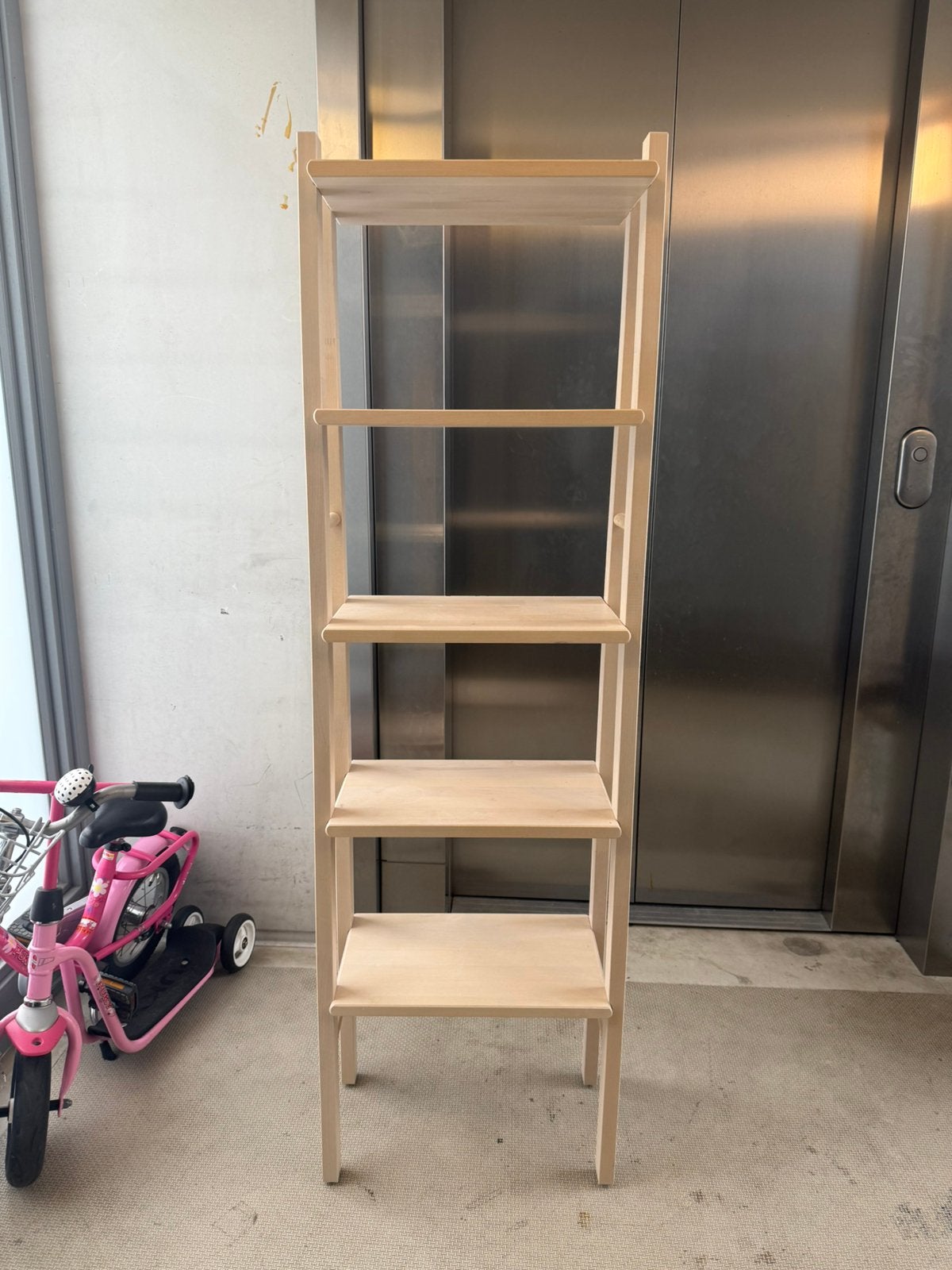 IKEA VILTO stellingkast massief berkenhout zeer goede staat, Ophalen, Zo goed als nieuw