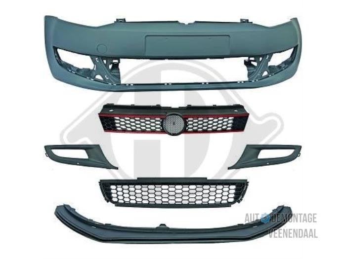 Voorbumper van een Volkswagen Polo, -, Volkswagen, -, Nieuw