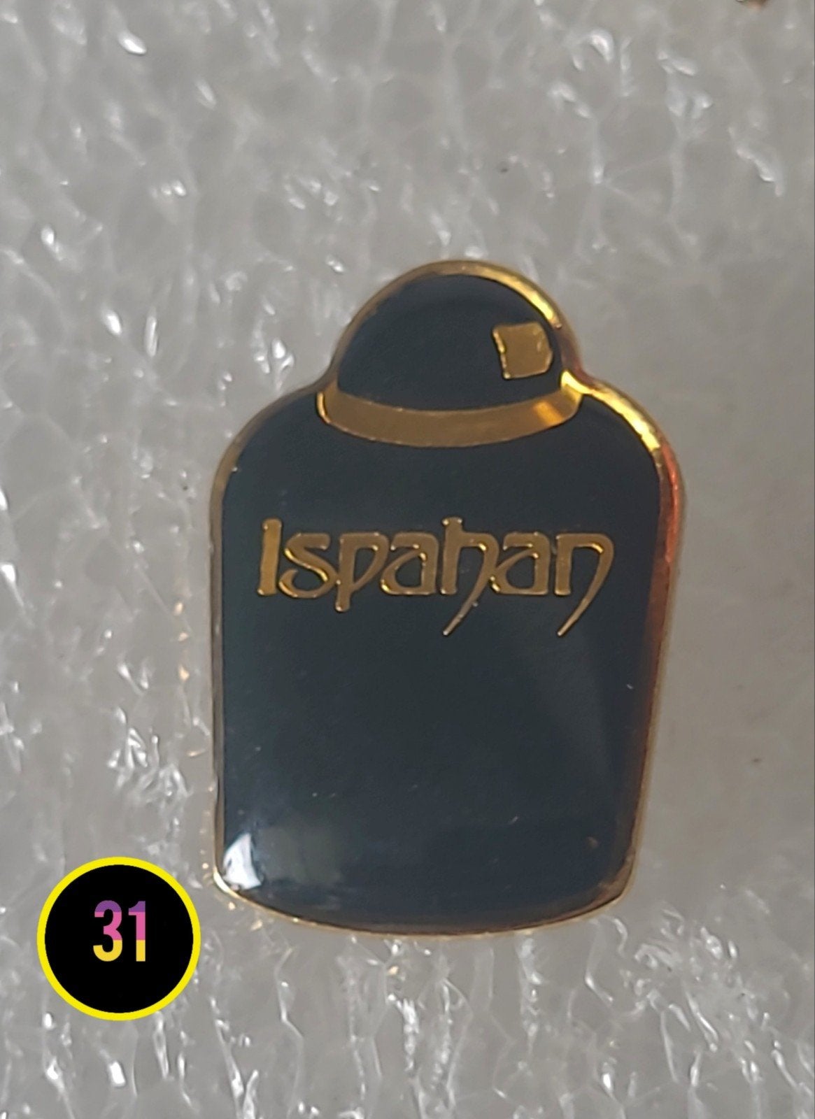 Vintage Ispahan parfumflesje pin - Zeldzaam verzamelobject, Verzenden
