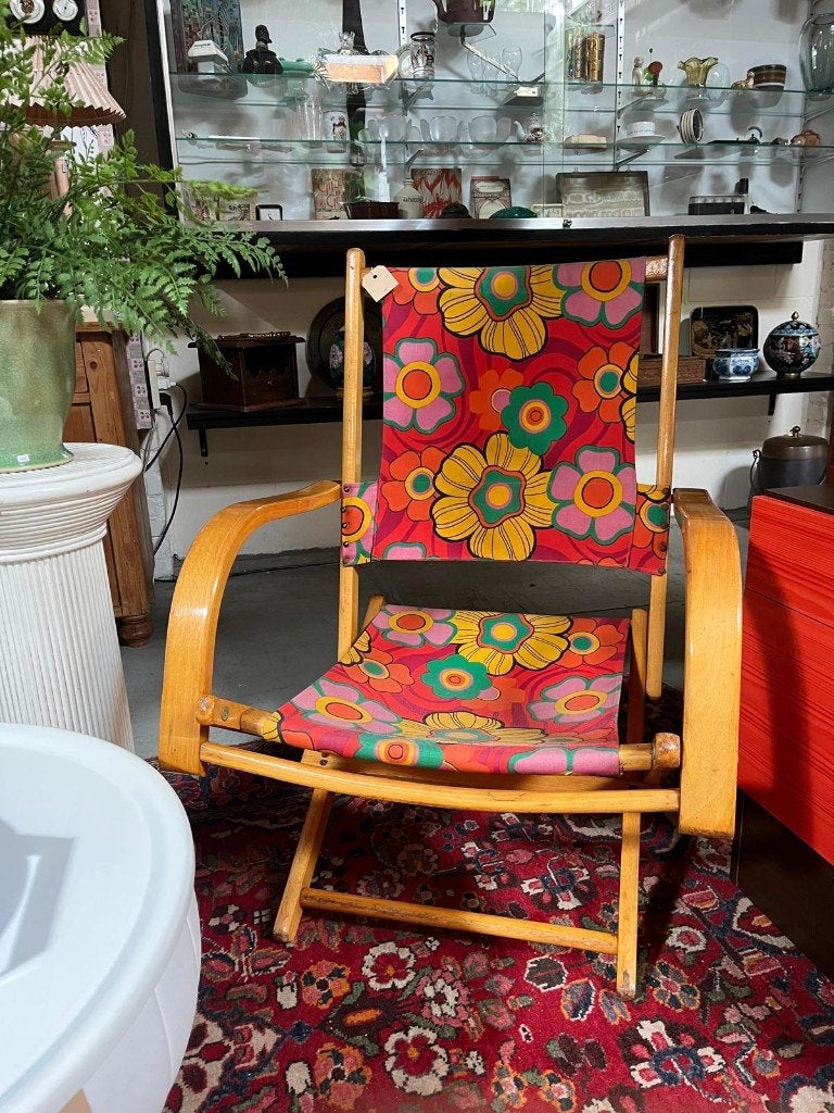 62) Beuken houten klap tuinstoel., Tuin en Terras, Tuinstoelen, Ophalen, Gebruikt, ., .