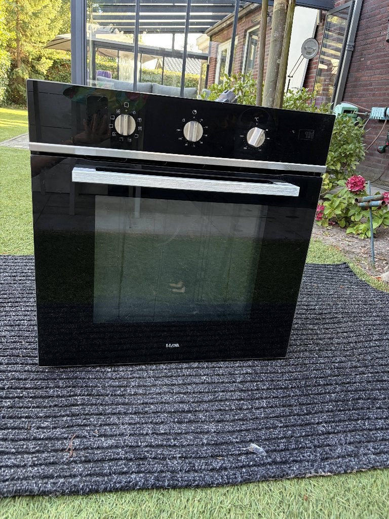 ETNA OM165ZT - inbouwoven - 60 cm, Ophalen, Gebruikt, Hete lucht, Oven met grill