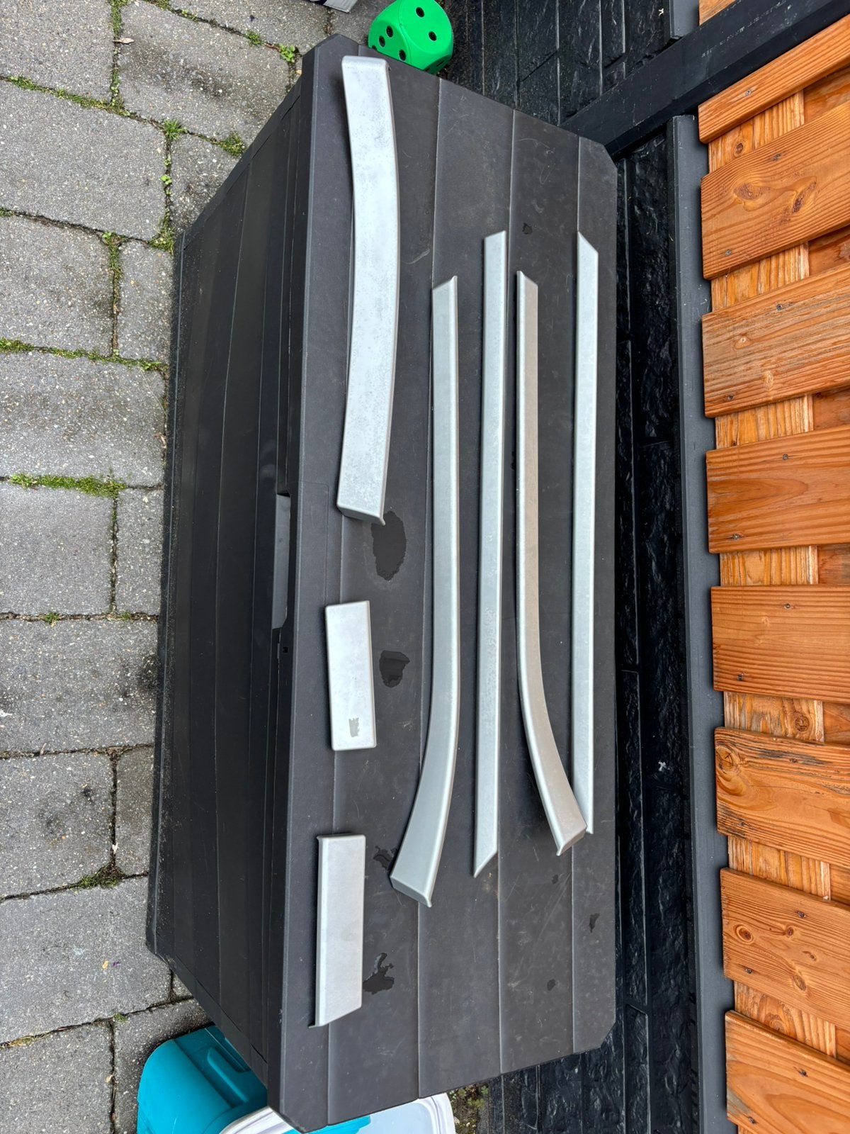 Bmw e39 zilvere trimlijsten, Ophalen of Verzenden, Nieuw, BMW