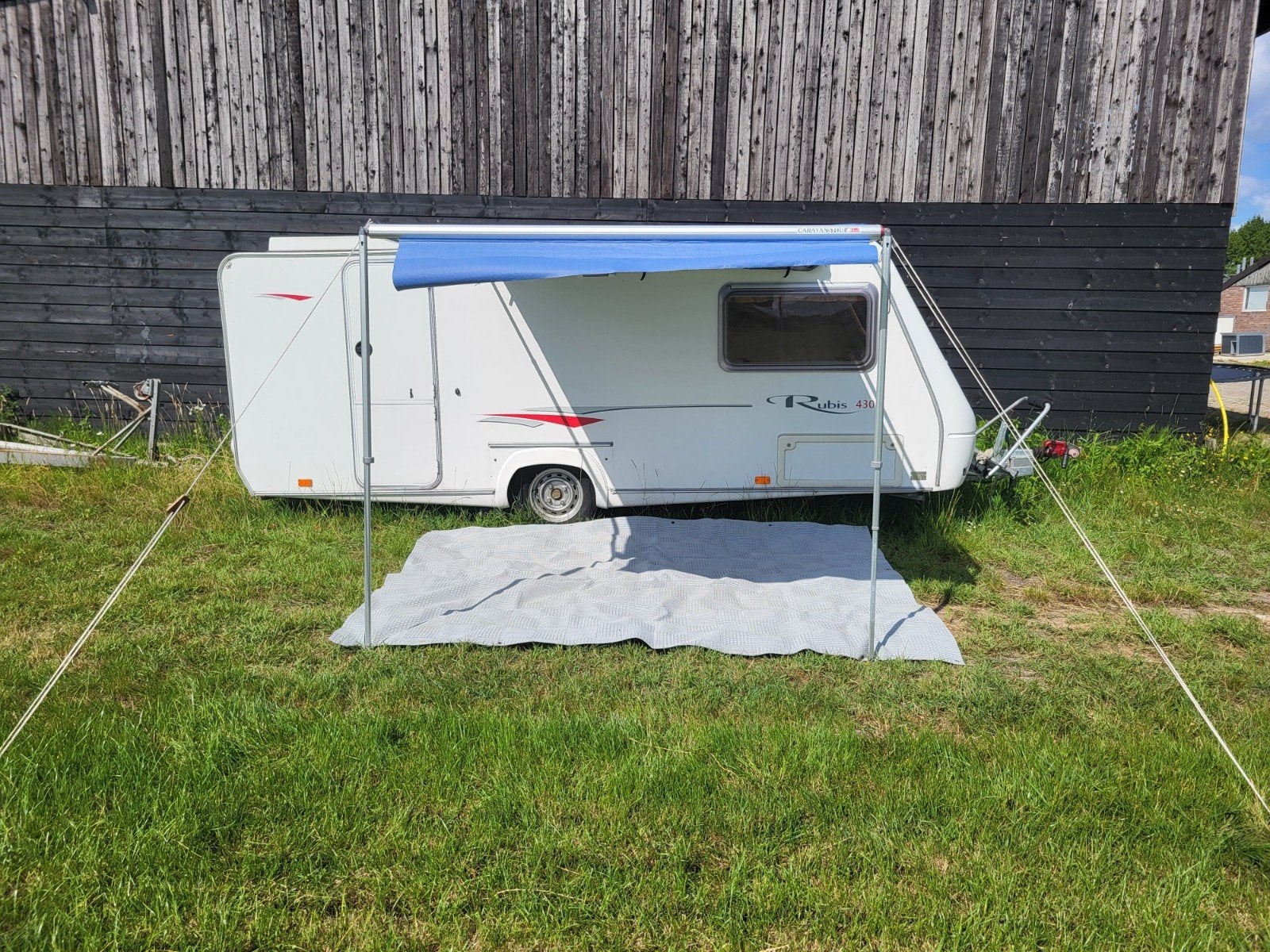 Trigano Rubis 430 CR hefdak / voortent - Bouwjaar 2006, Caravans en Kamperen, Caravans, Trigano, Schokbreker, Treinzit, Particulier