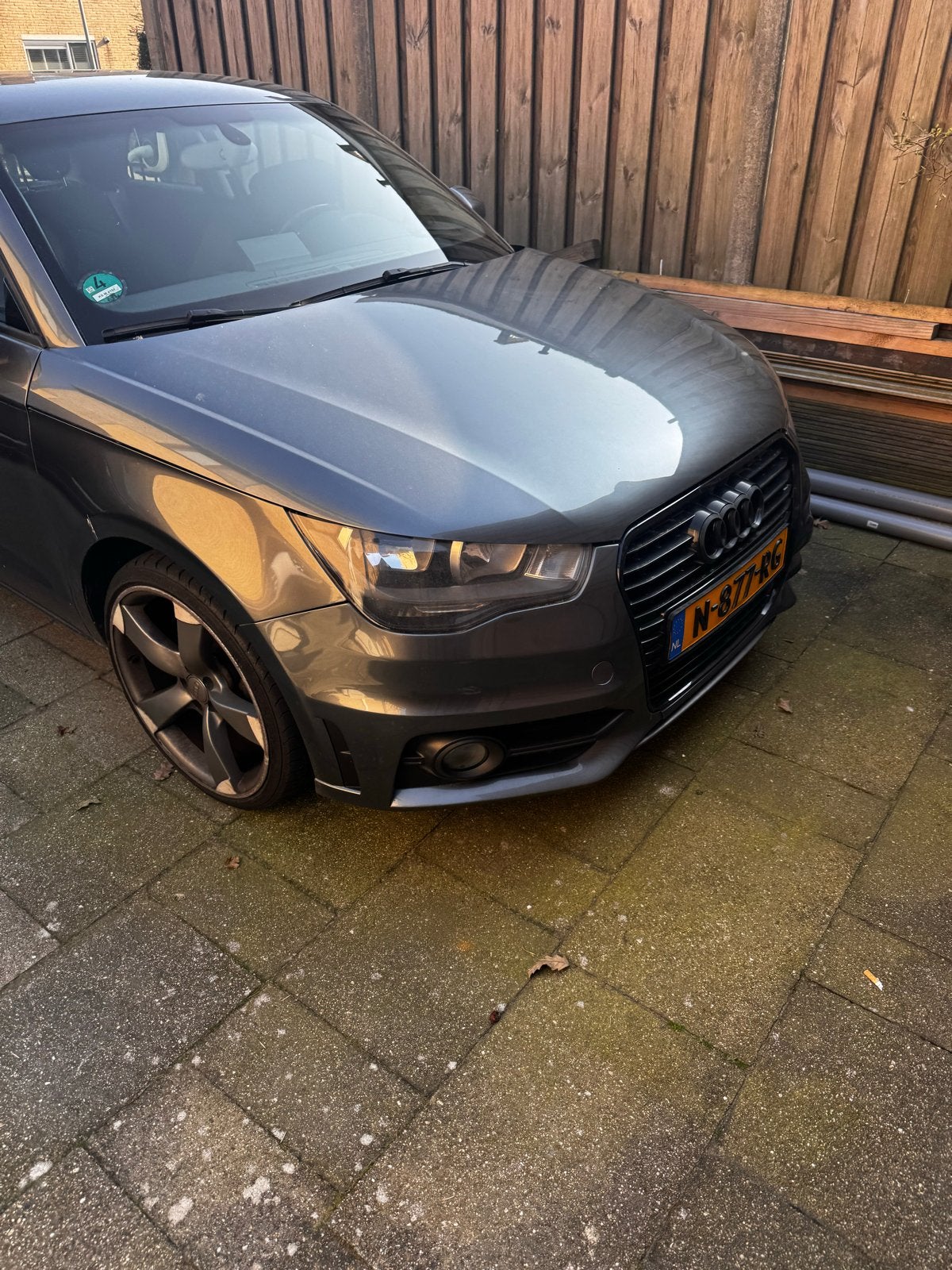 Audi A1 1.6 TDI 66KW S-tronic7 2012 Grijs, Auto's, A1, 4 cilinders, 4 stoelen, 610 kg
