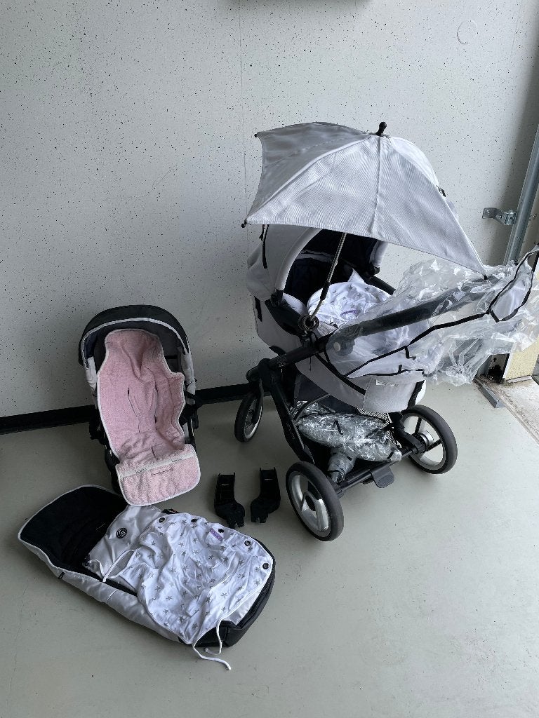 Mutsy EVO reiswieg/wandelwagen, Kinderen en Baby's, Ophalen, Gebruikt, Combiwagen, Mutsy